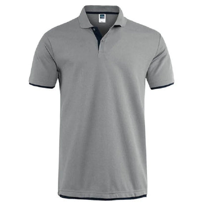 Men'S T-Shirt Summer Classic Cotton Short Sleeve Tee Shirt Men Casual Solid Tshirts Tops Male Business Golf T Shits Camisa Tops