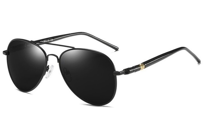 Men's Aviator Polarized Sunglasses - Reach Cruising Altitude In These Sleek Shades