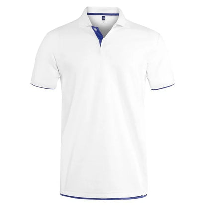 Men'S T-Shirt Summer Classic Cotton Short Sleeve Tee Shirt Men Casual Solid Tshirts Tops Male Business Golf T Shits Camisa Tops