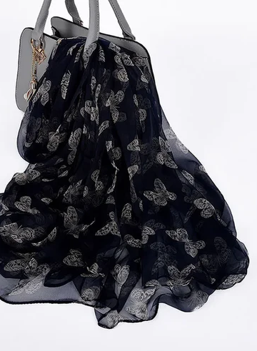 Mata Hari 100% Natural Silk Scarves - Add a Splash of Color and Intrigue to Any Ensemble