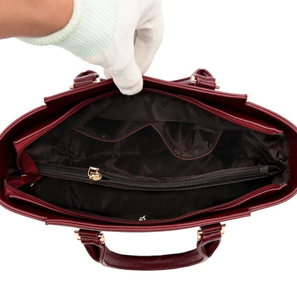 Large Capacity Casual Tote Bag Leather Big Shoulder Crossbody Bags for Women 2021 Simple Female Shopper Bag Designer Handbags