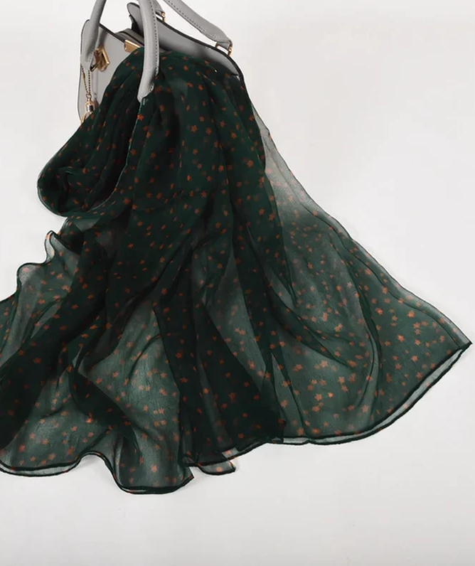 Mata Hari 100% Natural Silk Scarves - Add a Splash of Color and Intrigue to Any Ensemble