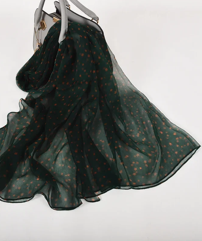 Mata Hari 100% Natural Silk Scarves - Add a Splash of Color and Intrigue to Any Ensemble