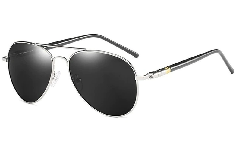 Men's Aviator Polarized Sunglasses - Reach Cruising Altitude In These Sleek Shades