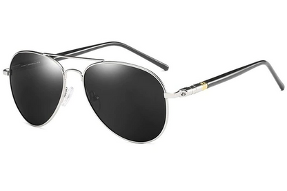 Men's Aviator Polarized Sunglasses - Reach Cruising Altitude In These Sleek Shades