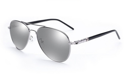 Men's Aviator Polarized Sunglasses - Reach Cruising Altitude In These Sleek Shades