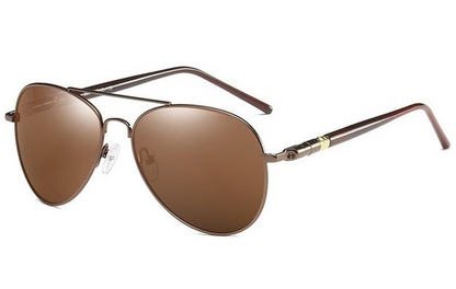 Men's Aviator Polarized Sunglasses - Reach Cruising Altitude In These Sleek Shades